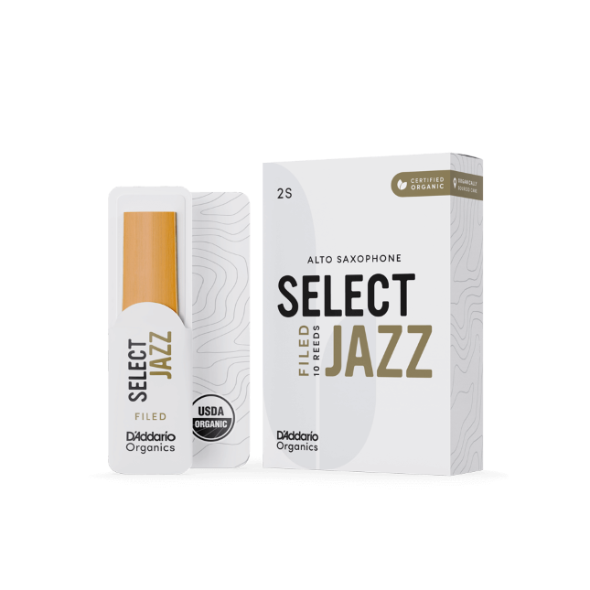D'ADDARIO/RICO - Select Jazz Filed (Organic) - Stroik do Saksofonu Altowego - 3 HARD
